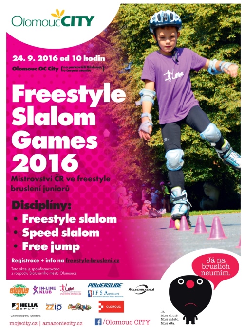 Plakát Mistrovství ČR ve freestyle bruslení 2016 (24.9. 2016)
